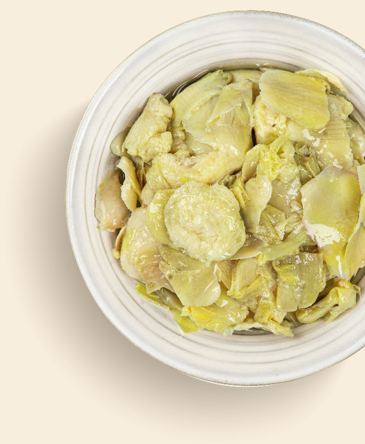 Fondi e foglie di carciofo