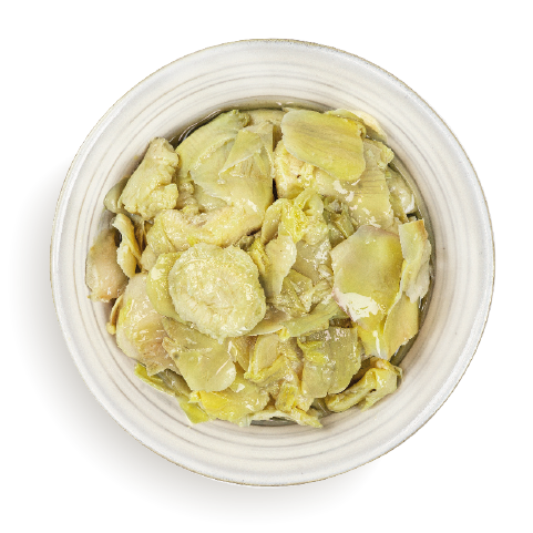 Fondi e foglie di carciofo