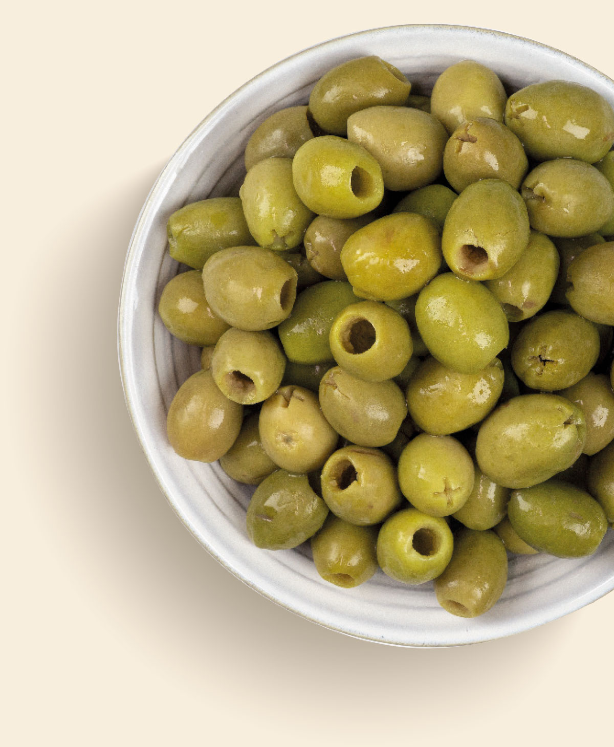 Olive verdi denocciolate