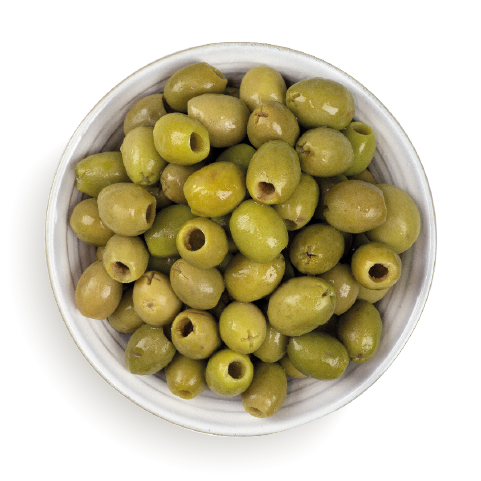 Olive verdi denocciolate